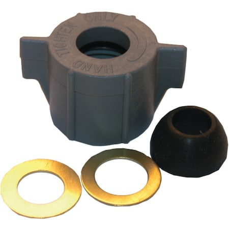 Westlake Pipe & Fittings 5/8''x1/2'' Plastic Ballcock Coupling Nut 03-1843