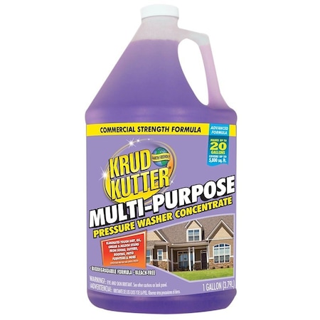 Rust-Oleum Krud Kutter Advanced Formula Multi-Purpose Pressure Washer Concentrate, Liquid, 1 gal Bottle 385462