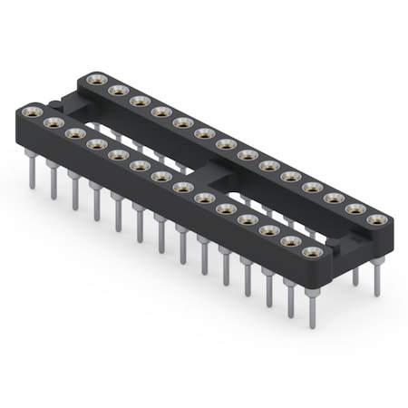 Mill-Max Decoupling Capacitor Dip Sockets-110-43-328-41-001000 110-43-328-41-001000