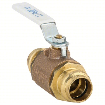 Apollo Valves Manual 2-Way Ball Valve, Press, Bronze 77WLF10401A