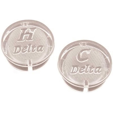 Delta 3/4 in. OD Hot and Cold Index Button Set IB-133904