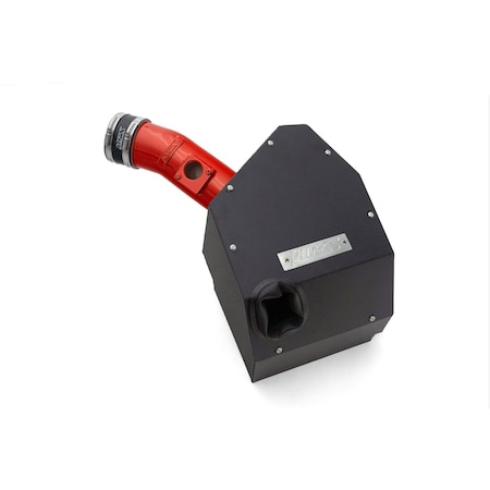 Hps Performance Air Intake Kit with Heat Shield, Red, 827-735R
