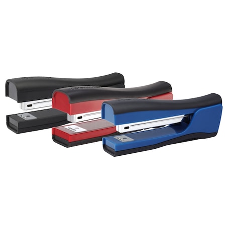 Bostitch Dynamo 4-in-1 Standup Stapler, 20-Sheet, Integrated Pencil Sharpener, Staple Remover & Storage B696R-ASST