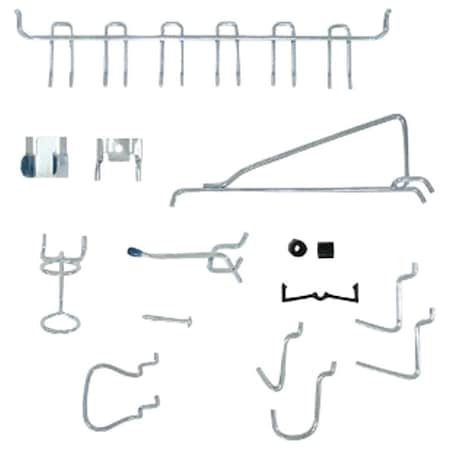 Crawford Peg Hook, Silver 1851A