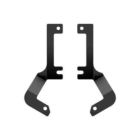 Putco Light Accessories, Bolt Mount; Texture Powder Coated; Mounts Two Light; Black; Stainless Steel; Set 2231