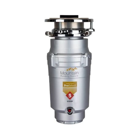 Mountain Plumbing Perfect Grind ProSelect 5 Waste Disposer - Continuous Feed 3-Bolt Mount 1/2 HP PROSELECT5