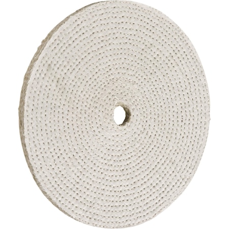 Woodstock Buffing Wheel - Laminated Sisal - 8" x 1/2" x 5/8" Hole D2523