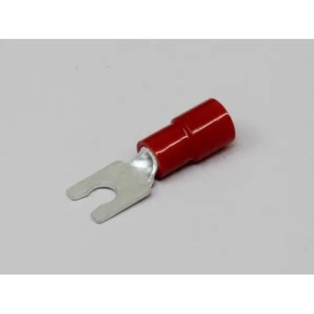 Nichifu Eco-Friendly Polycarbonate Insulated Locking Spade Terminals TMEX 1.25LY-3S-RED