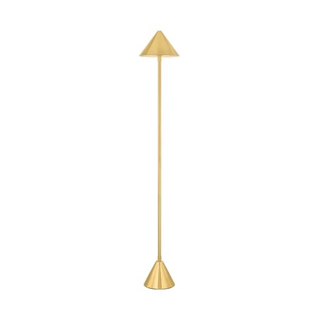 Hudson Valley Lighting Salma Integrated LED Rechargeable Floor Lamp in Aged Brass L7149-AGB