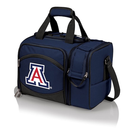 Picnic Time Family Of Brands NCAA Arizona Wildcats Malibu Cooler Picnic BasketNavy Blue with Black Accents 508-23-915-014-0