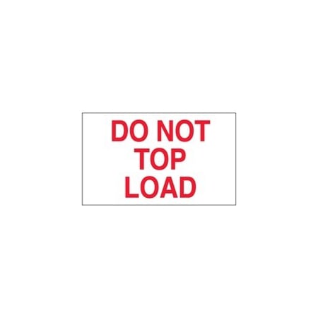 Bubblefast 3 x 5'' - ''Do Not Top Load'' Labels BFDL1220