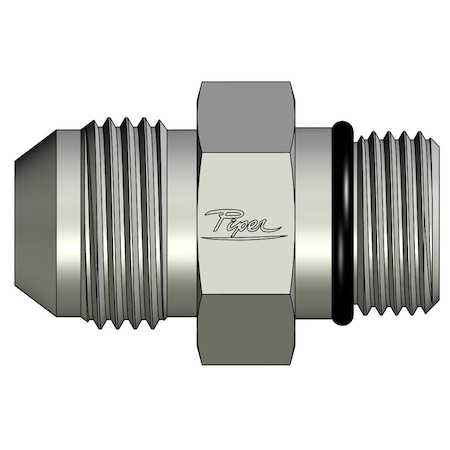 Piper Straight Thread Connector, 5/8in. Male JIC, 1/2in. Male O-Ring Boss 0700-10-08