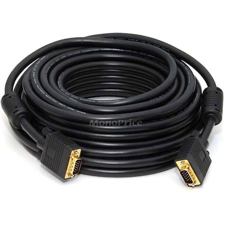 Monoprice Super VGA M/M CL2 Rated Cable w/ Ferrites (Gold Plated), 50ft 3572