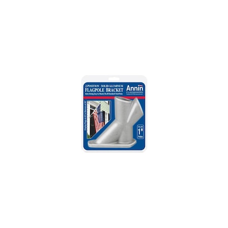 Annin 2-Position Aluminum Flagpole Bracket, 1.25-In. 286500