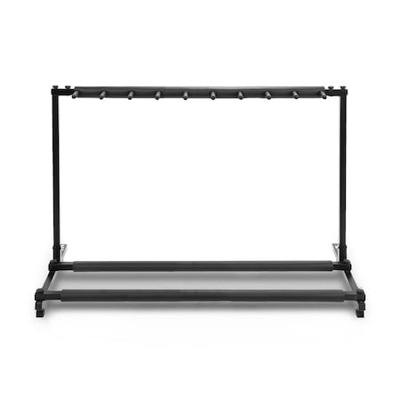 Pyle PYLEGuitar Rack - 9 Space Foldable Guitar Stand, Universal, Collapsible, Multiple Guitar Holder PGST93