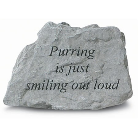 Berry Kay - Inc. Purring Is Just Smiling Out Loud - Garden Accent - 4.5 Inches x 3.75 Inches 74520