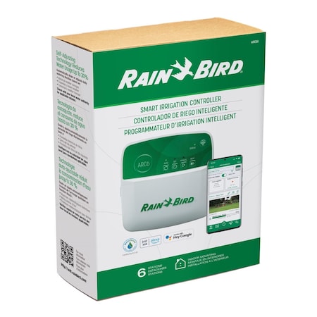 Rain Bird Programmable 6 Zone Indoor Sprinkler Timer  ARC6