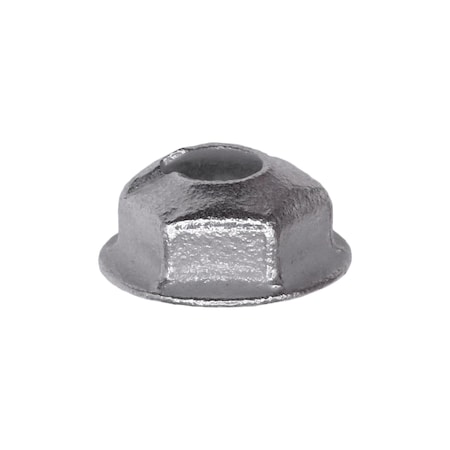 Auveco Washer Lock Nut 10-32 x 1/2in O.D. 3/8in Hex, 100PK 2556