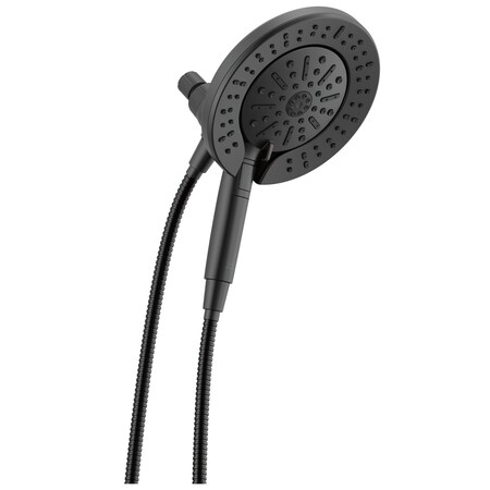 Delta Universal Showering Components 6-Setting In2Ition With Proclean In Matte Black 75655BL