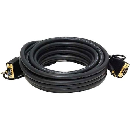 Monoprice CPU Cord, SVGA/3.5mm Stereo M to M, 25ft 559
