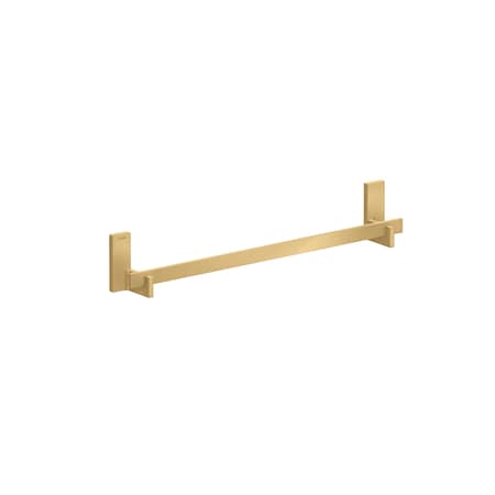 Axor Universal Rectangular Towel Bar, 24" in Brushed Gold Optic 42661250