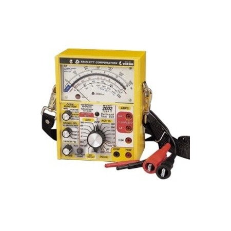 Triplett Analog Multimeter, 600 V, 30 A, 100 ohm 2012