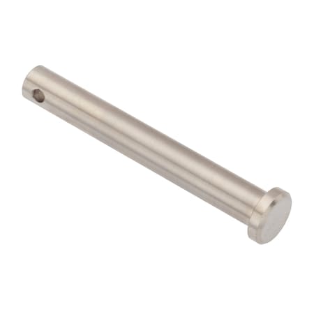 Zoro Select Precision Clevis Pin, 1/4 in Dia, Stainless Steel, 1 PK PIN3021430