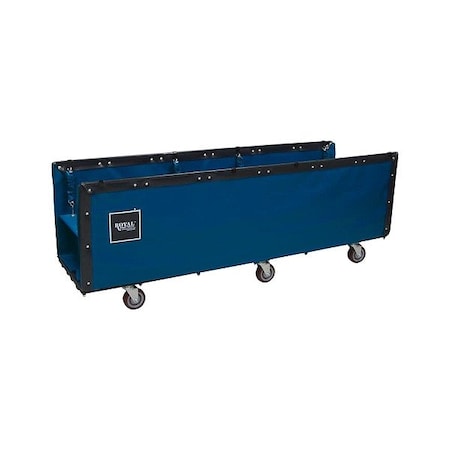 Royal Basket Trucks Flatwork Ironer Truck, 1,000 lb Capac. G85-BXX-WFA-5UNT