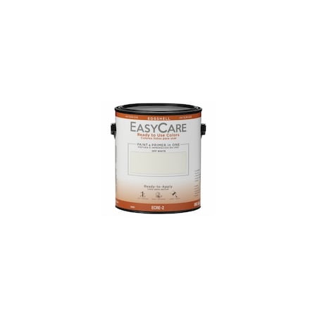 True Value Ready To Use Interior Paint & Primer In One, Eggshell Acyrlic, Off White, 1-Gallon ECRE-2