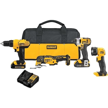 Dewalt MULTI-TOOL KIT CRDLSS  20V 4AH DCK444C2
