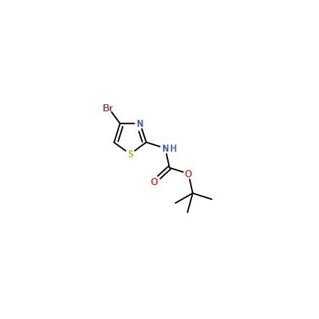 Ak Scientific tert-Butyl 4-bromothiazol-2-ylcarbamate (250mg), CAS 944804-88-0 W9687-250mg