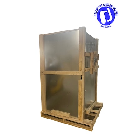 Davenport Custom Coatings 4X4X7 ELECTRIC BATCH POWDER COATING OVEN 447EBO