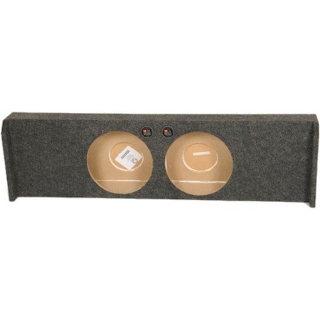 Q Power Qpower FORD10 2009DF 10 in. Dodge Downfire Unloaded Speaker Box Enclosure for Ford; Black FORD10 2009DF