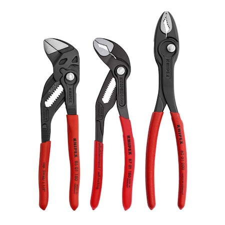 Knipex 3Pc Top Selling Pliers Set, 1Ea 0080156US