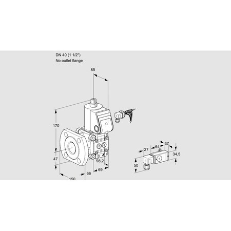 Honeywell Kromschroder VAS240/-F/NK KS88031832