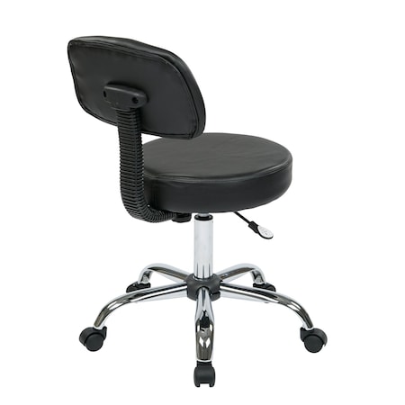 Office Star Products Drafting Pneumatic Drafting Chair, Black ST235V-3