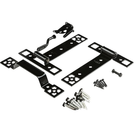 National Hardware Craftsman Gate Suite Kit, Black, 1-Piece N109-316