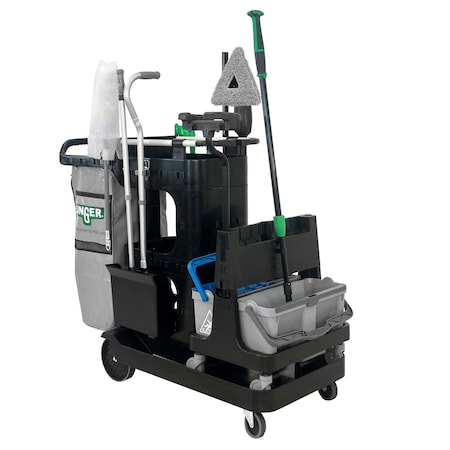 Unger Cleaning Janitorial Cart System CRTDC