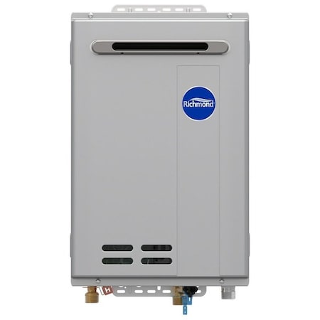 Rheem RTG Series RTG-95XELN-3 Outdoor Water Heater, NPT, 199,900 Btu/hr BTU, 0.82 UEF Energy Efficiency RMTG95XELN-3