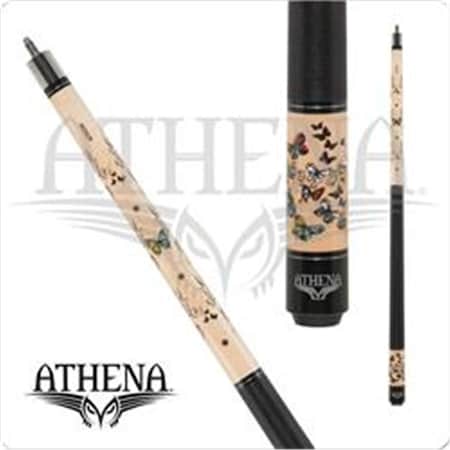 Athena Cues ATH45 19.0 19 oz Athena Butterfly & Vine Pool Cue ATH45 19.0