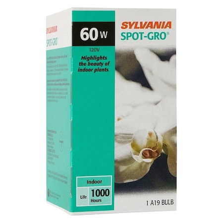 Sylvania Incandescent Bulb, 60 W, A19 Lamp, Medium E26 Lamp Base, 705 Lumens, 2850 K Color Temp 12280
