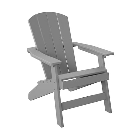 Polybird STATIONARY ADIRONDACK.     LIGHT GRAY POLYBIRD P1