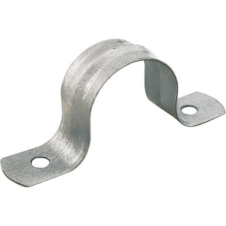 Proline Series ProLine 3/4'' Galvanized Steel 2-Hole Strap, 10PK G13-075HC