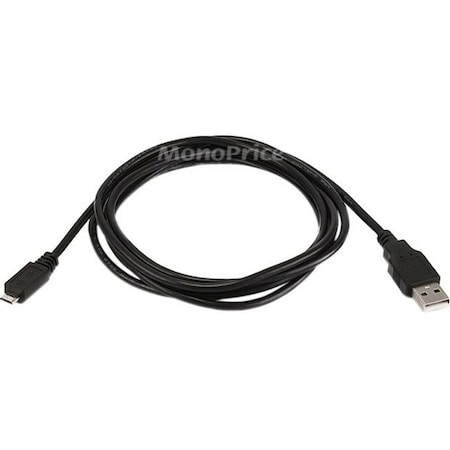 Monoprice 6ft USB 2.0 A Male to Micro 5pin Male 28/28AWG Cable 4868