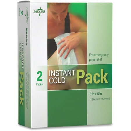 Curad Instant Cold Pack, 5 x 6, PK2, 2PK CUR961R