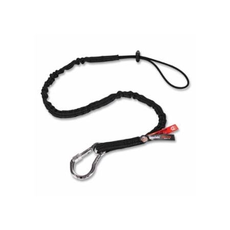 Ergodyne Squids Tool Lanyard, 35 in to 42 in x 1 in, 10 lb, Black 150-19002