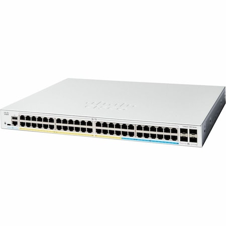 Cisco CATALYST 1300 16-PORT 2.5GE, 32-PORT GE, POE, 4X10G SFP+ C1300-48MGP-4X