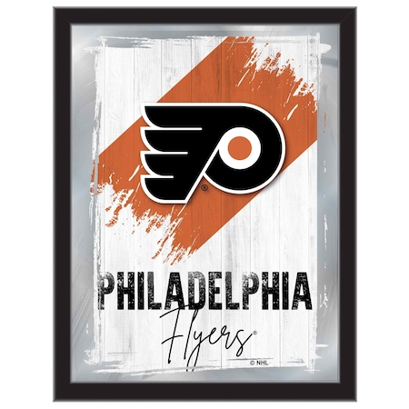 Holland Bar Stool Co Philadelphia Flyers 17 in.x22 in. Logo Wall Mirror MLogo