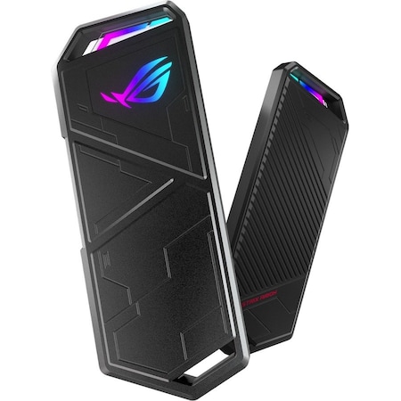 Asus ROG Strix Arion Drive Enclosure M.2 - USB 3.2 (Gen 2) Host Interface External - Black 90DD02H0M00000