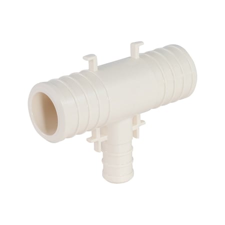 Everflow 1'' x 3/4'' x 1'' PEX Barb Reducing Tee Pipe Fitting; Plastic Poly Alloy PPRT1112
